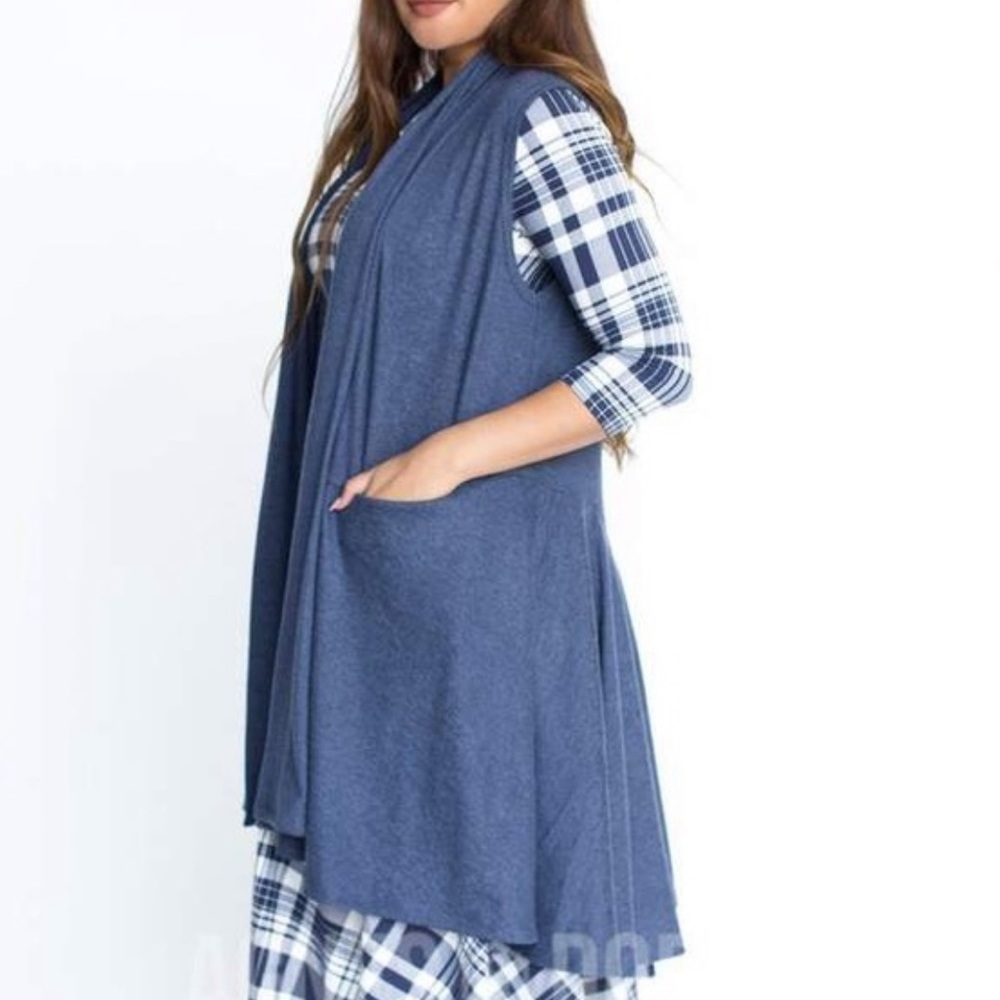 NWT Agnes & Dora cascade vest XXS